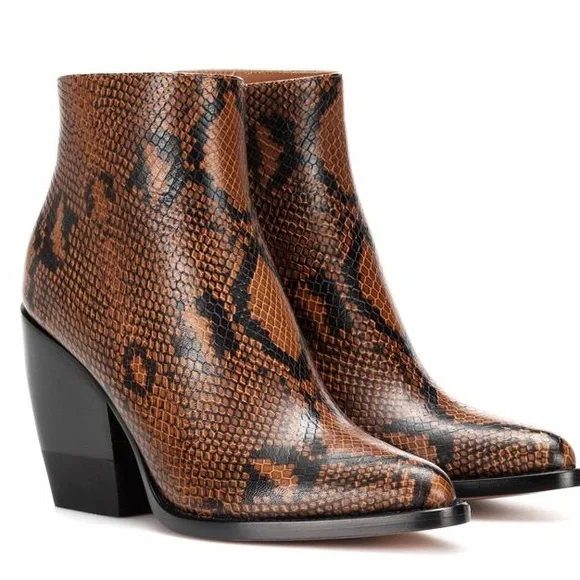 NEW Chloe Rylee Zip Booties 40 - Picture 1 of 11